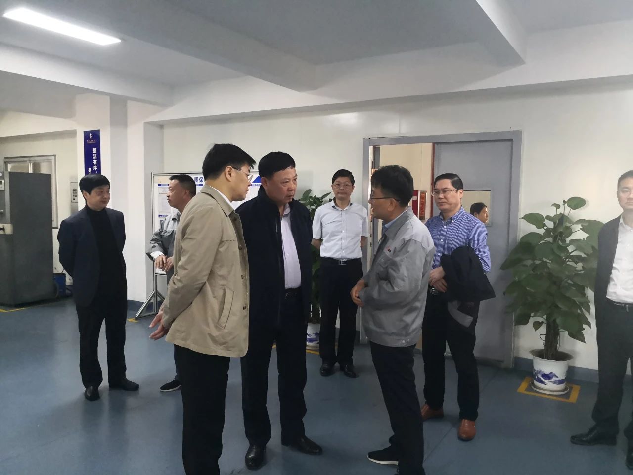 Guo An, Secretary of Yingtan municipal Party committee, Zhang Zijian, executive vice mayor and other leaders visited our company for investigation and guidance